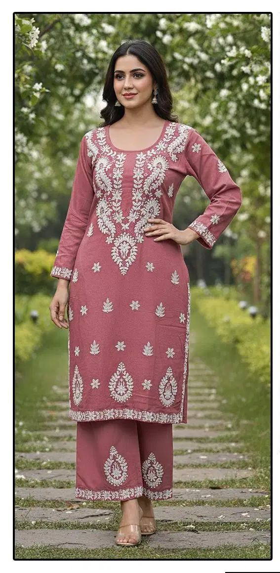 Hoor Tex 186 A To D Heavy Rayon With Embroidered Kurti With Bottom