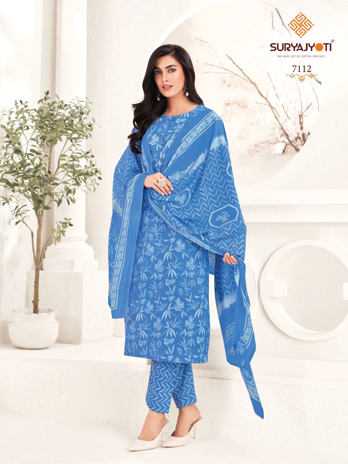 Suryajyoti Trendy Cotton Vol 71 Cotton Printed Fancy Dress Material Collection