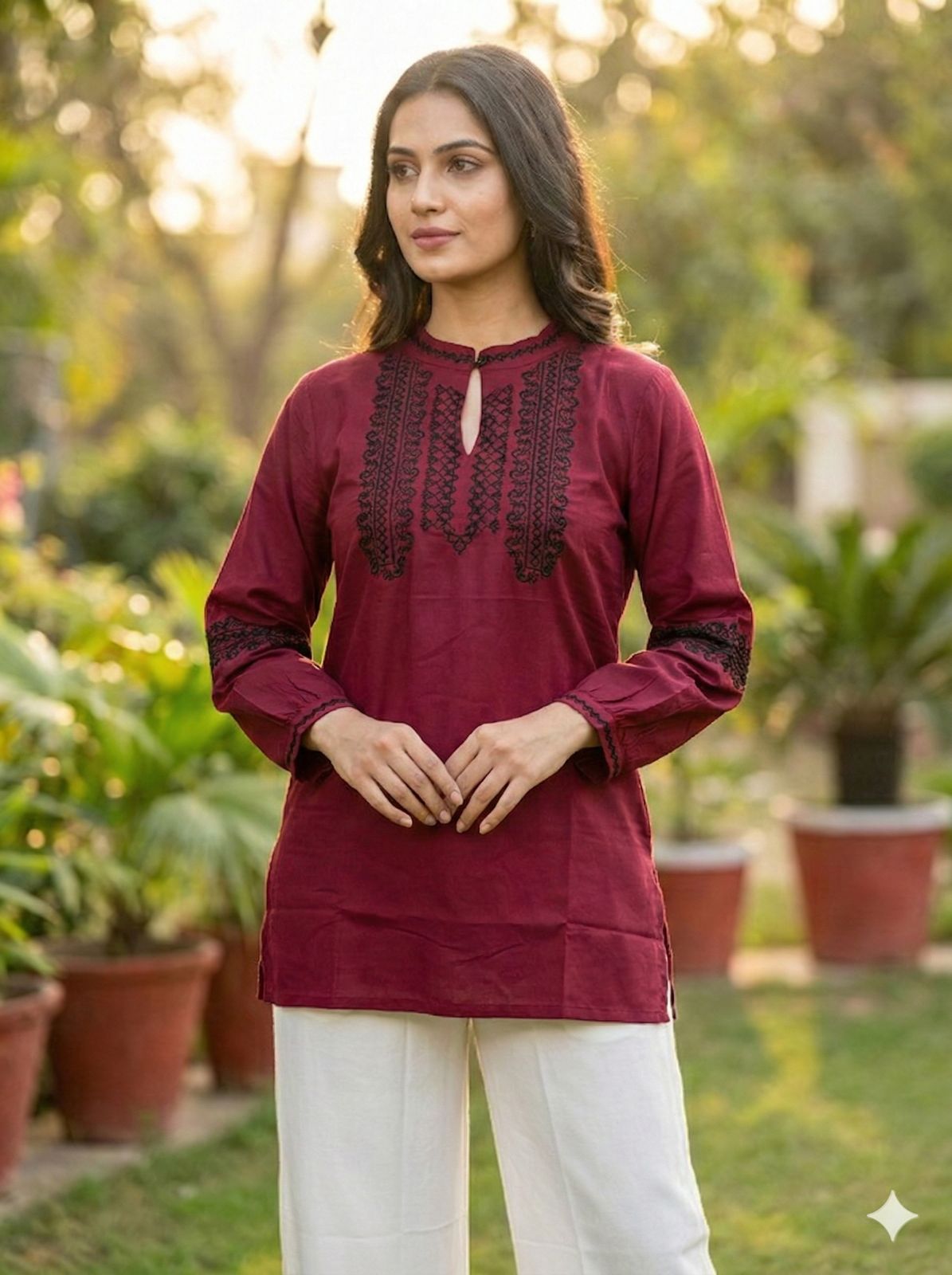 Charmi Short Top Vol 7 Rayon With Embroidered Short Top Collection