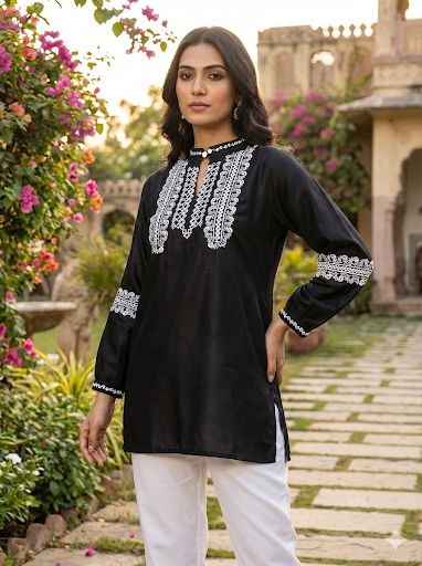 Charmi Short Top Vol 7 Rayon With Embroidered Short Top Collection