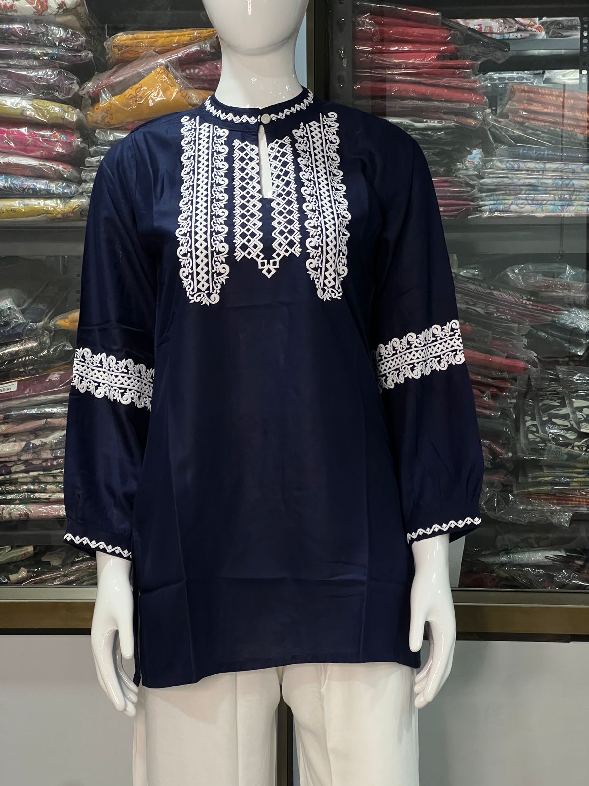 Charmi Short Top Vol 7 Rayon With Embroidered Short Top Collection