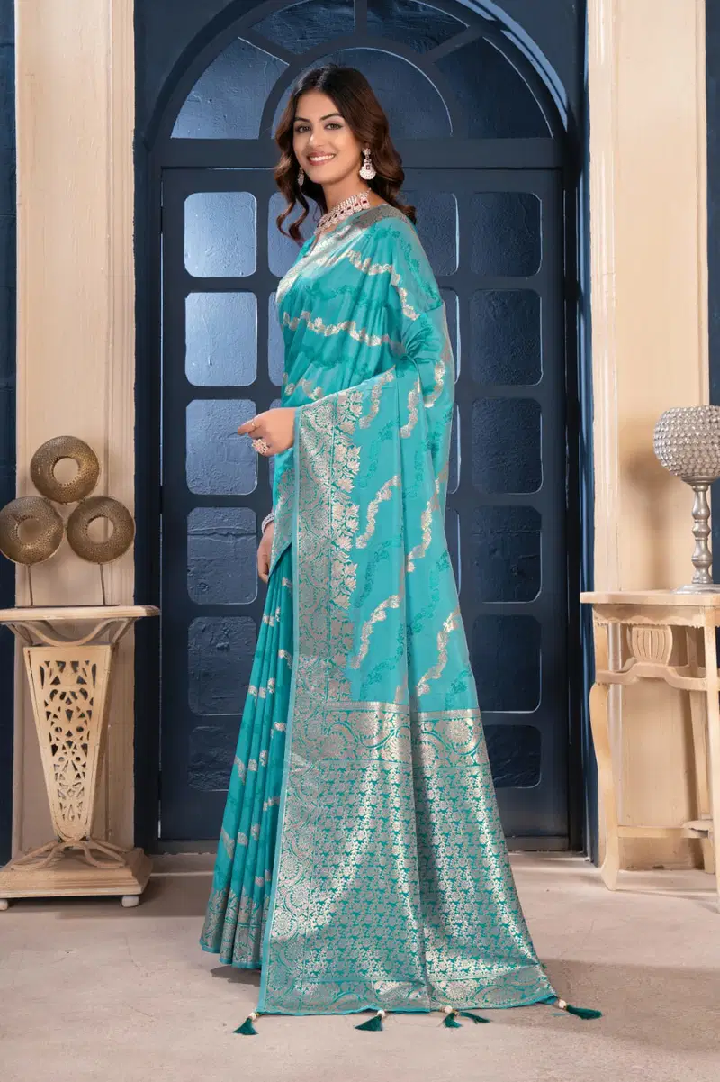 Sf Silk Vol 11 Banarasi Silk Jacquard Work Saree Collection