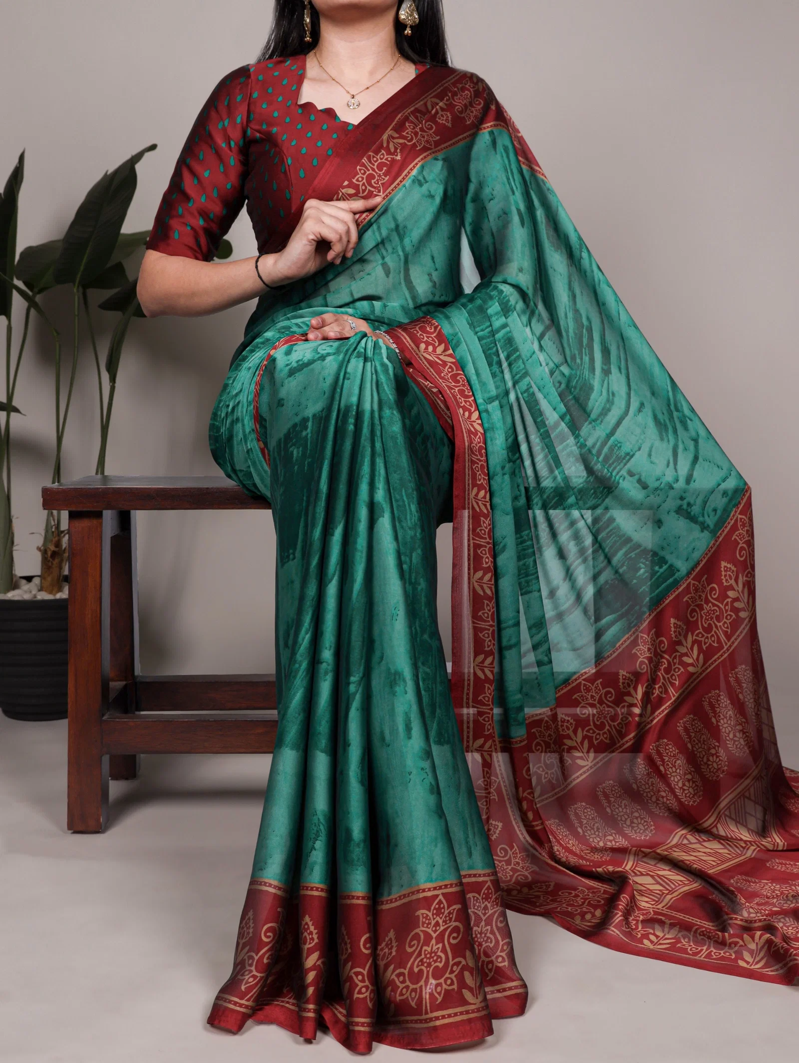 Lekha YF 7103 Rangoli Silk Printed Casual Wear Saree Collection