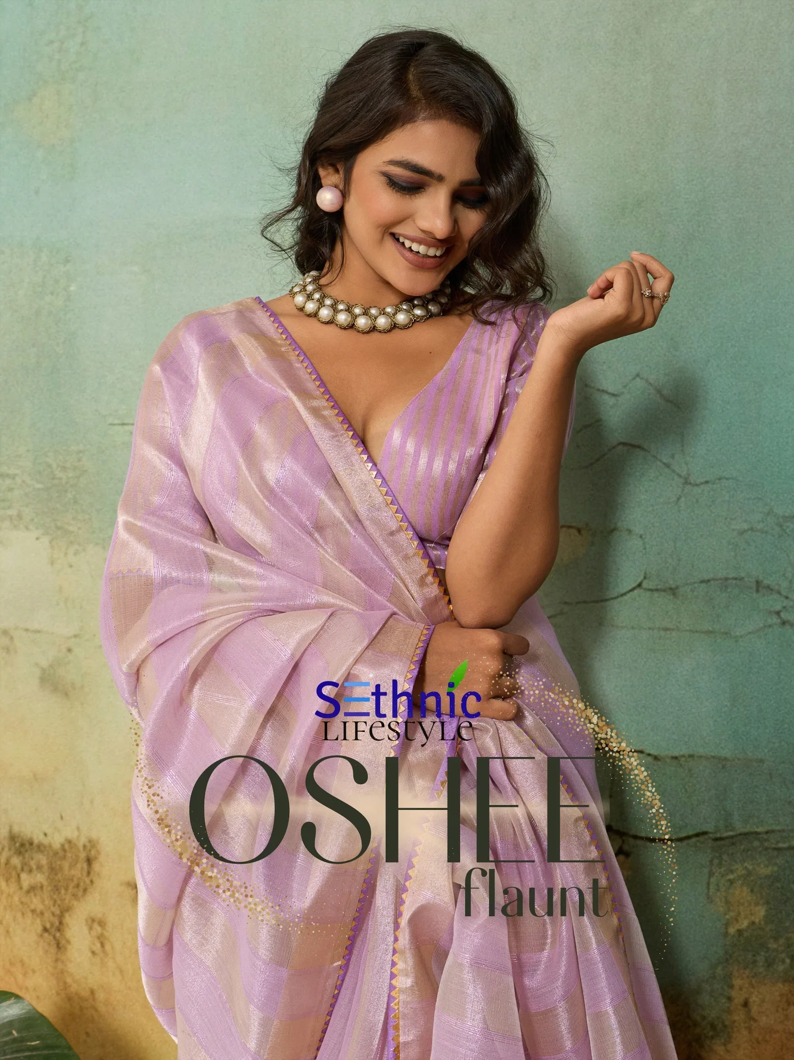 Sethnic Oshee Flaunt Cotton Silk Blend Saree Collection