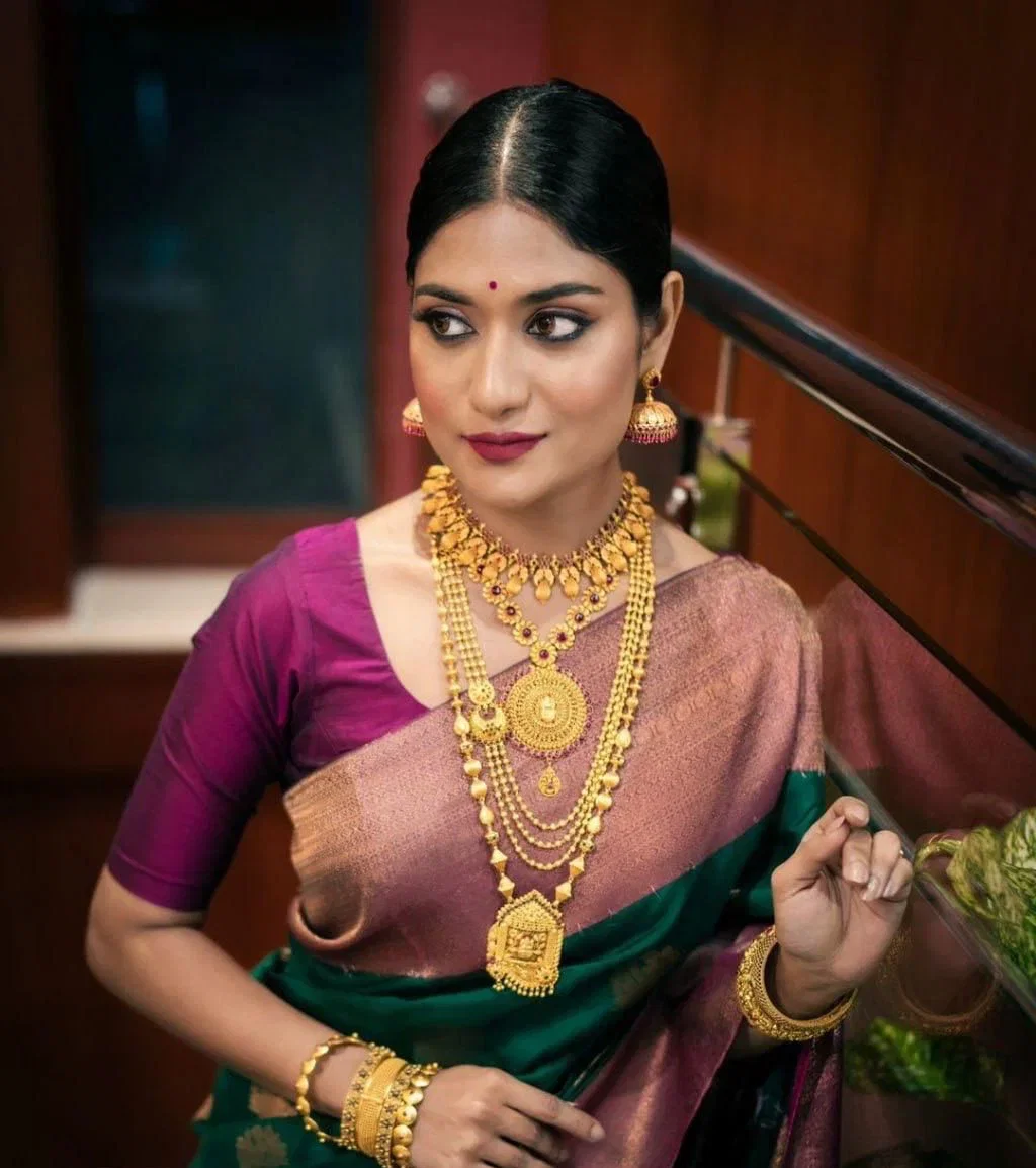 Soft Silk 6090 Lichi Silk Jacuqrad Worked Saree Collection