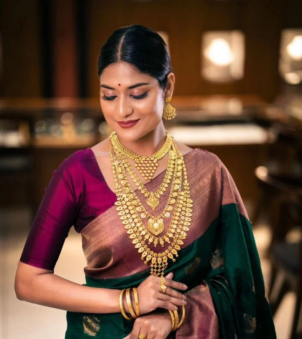 Soft Silk 6090 Lichi Silk Jacuqrad Worked Saree Collection