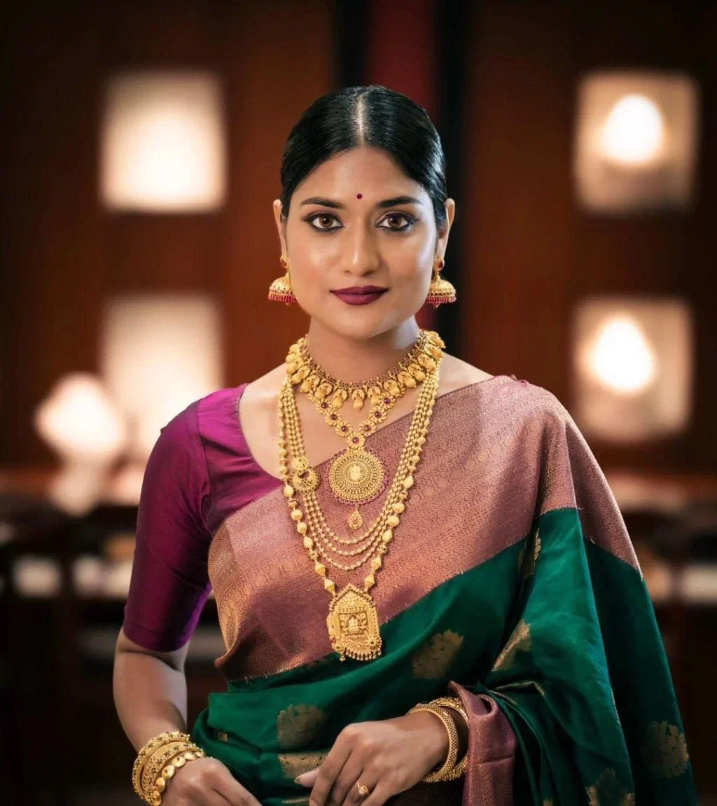 Soft Silk 6090 Lichi Silk Jacuqrad Worked Saree Collection
