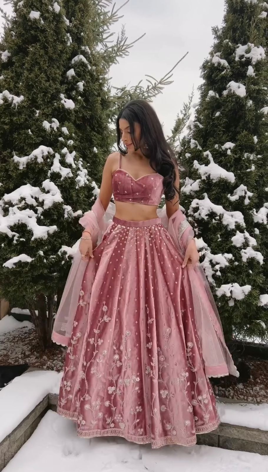 Glory QRC 396 Japan Satin Lehengha Choli