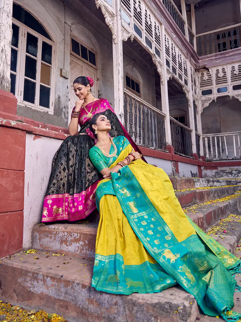 Ast Nandi Tarang Silk Soft Silk Wedding Wear Saree Collection