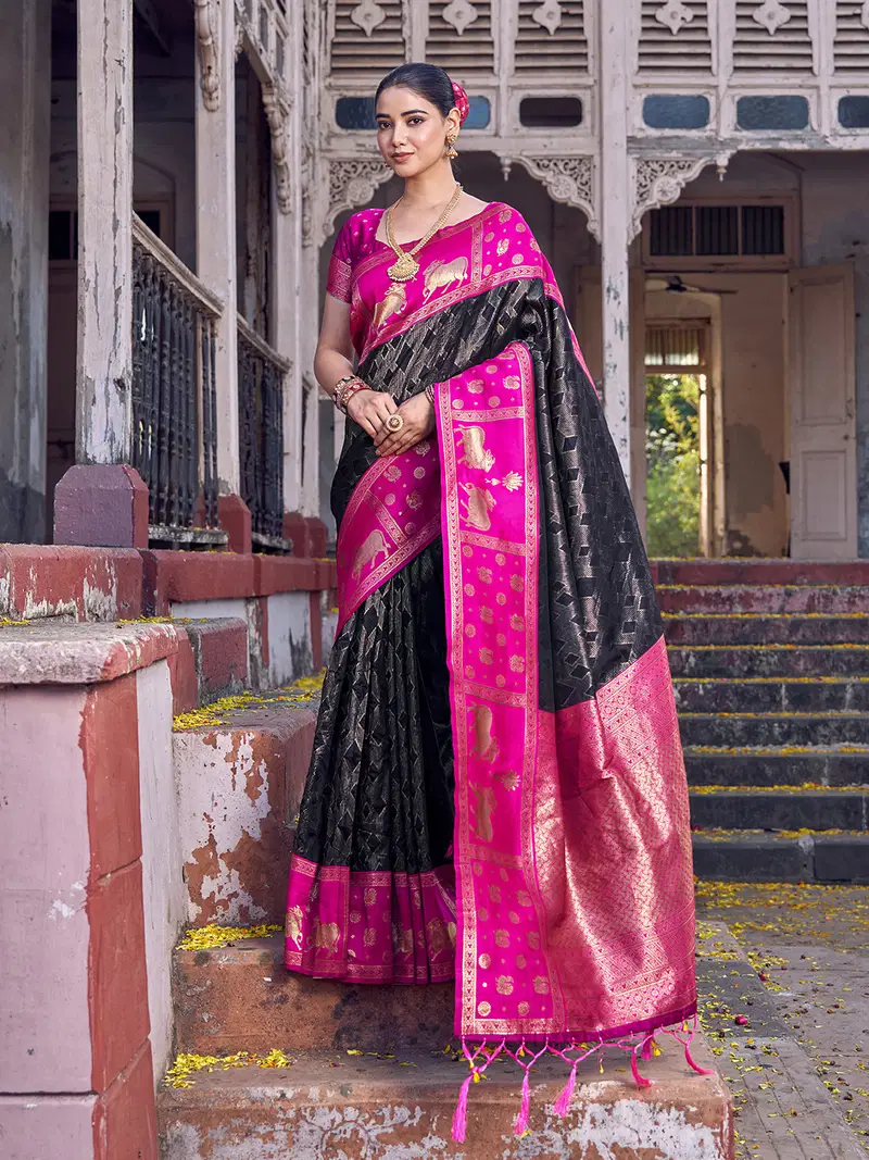 Ast Nandi Tarang Silk Soft Silk Wedding Wear Saree Collection