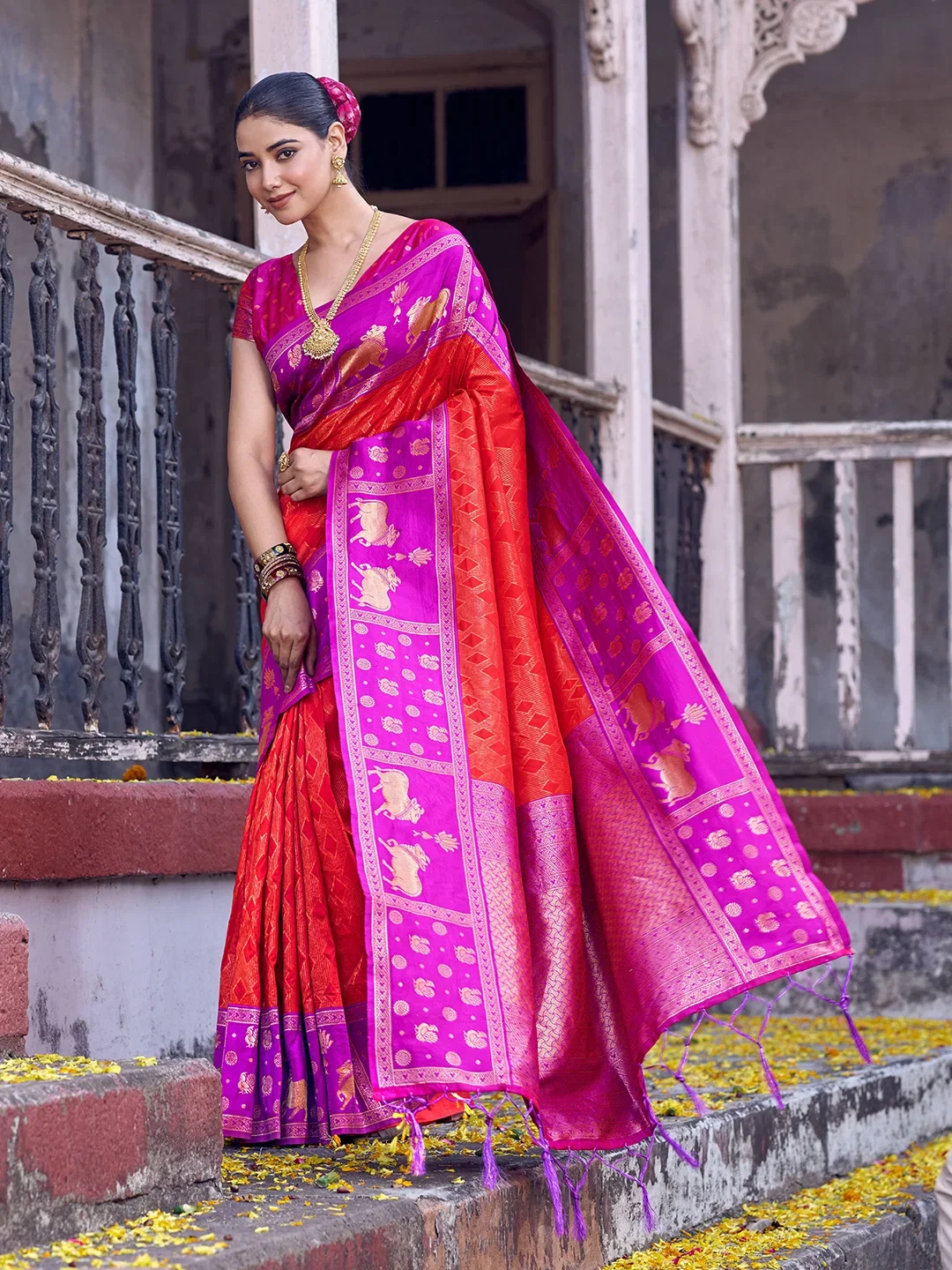 Ast Nandi Tarang Silk Soft Silk Wedding Wear Saree Collection