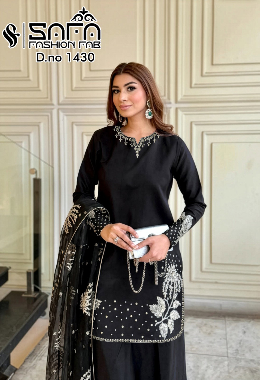 Luxury Pret 1430 Soft Fabric Top Inner Bottom With Dupatta Collection 