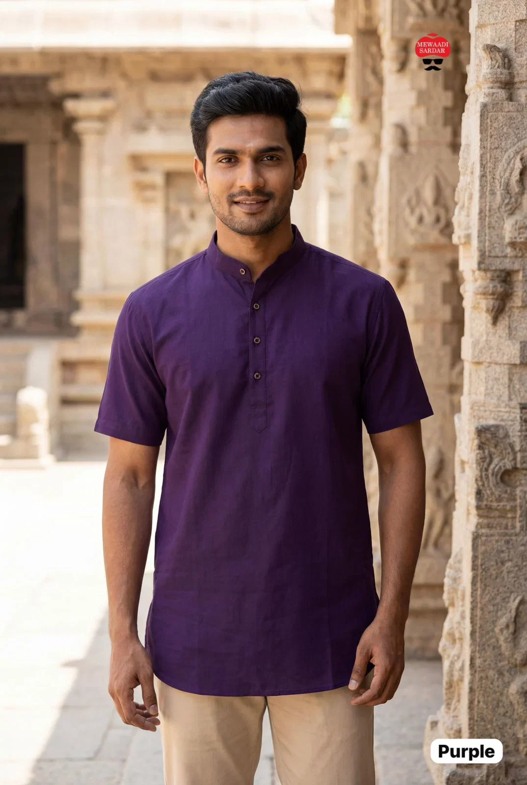 Kurta Culture Pattu Silk Casual Wear Mens Short Kurta Collection