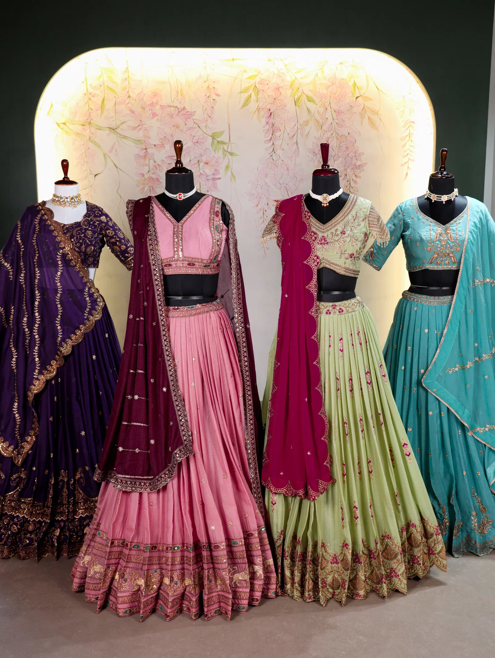 Taraa L 1460 Star Georgette Zari Sequins Designer Lehenga Choli Collection