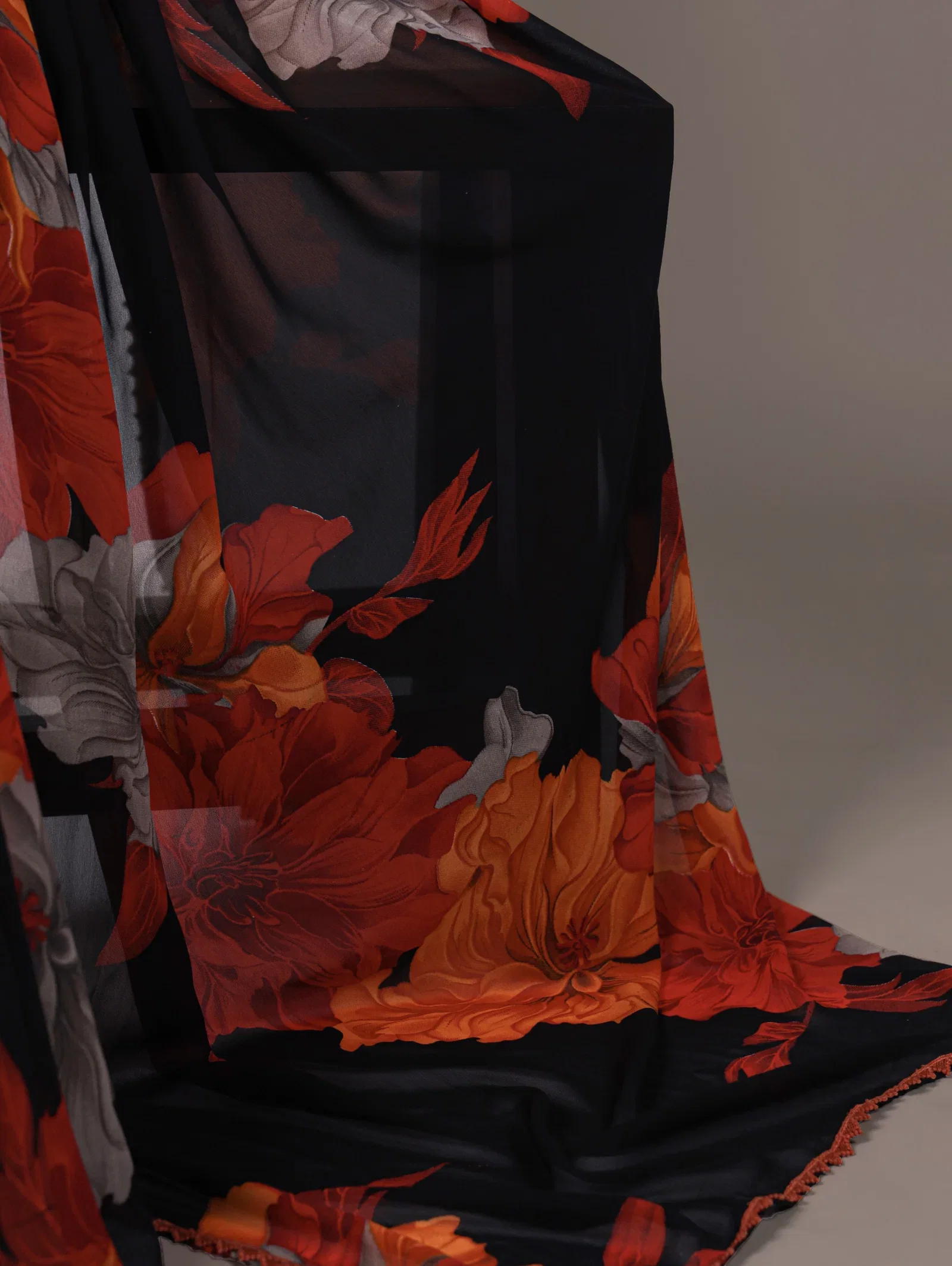 Lekha YF 7032 Weightless Marbal Floral Printed Saree Collection
