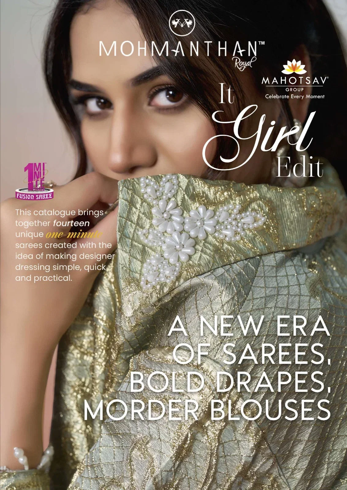 Mahotsav Mohmanthan 26900 It Girl Edit Tissue Silk Designer Saree Collection