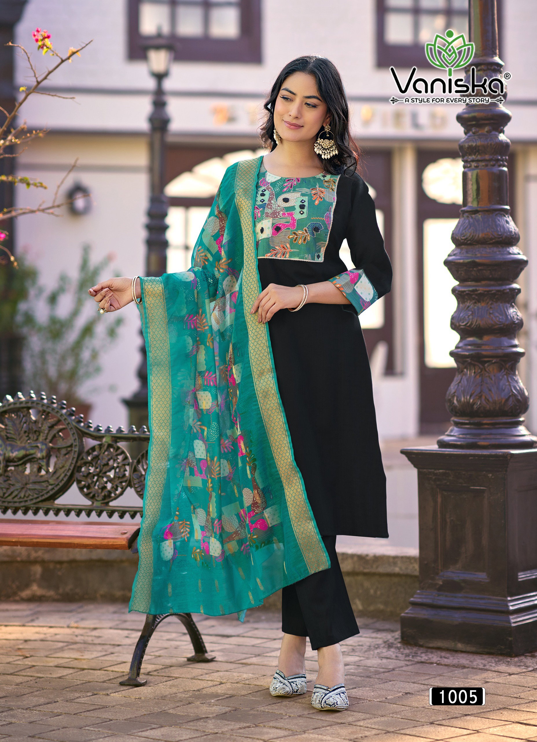 Vaniska Fashion Kasturi Vol 1 Vetican Silk Kurti Bottom With Dupatta