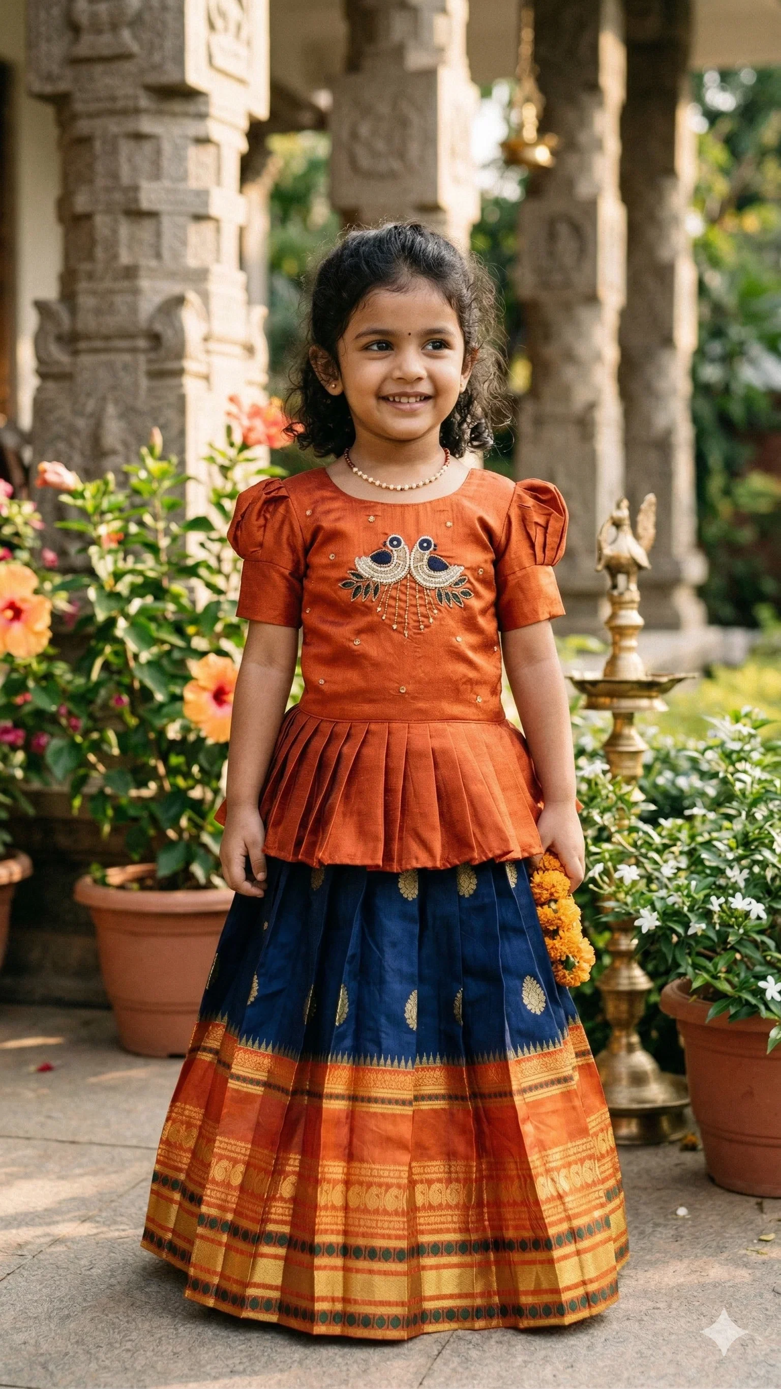 St D No 107 Momo Jacquard Jari Weaving Kids Wear Collection