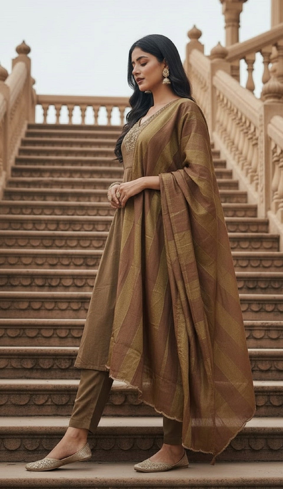 Navya Kurti 236 Party Wear Embroidery Worked Silk Blend Top with Pant and Dupatta Se