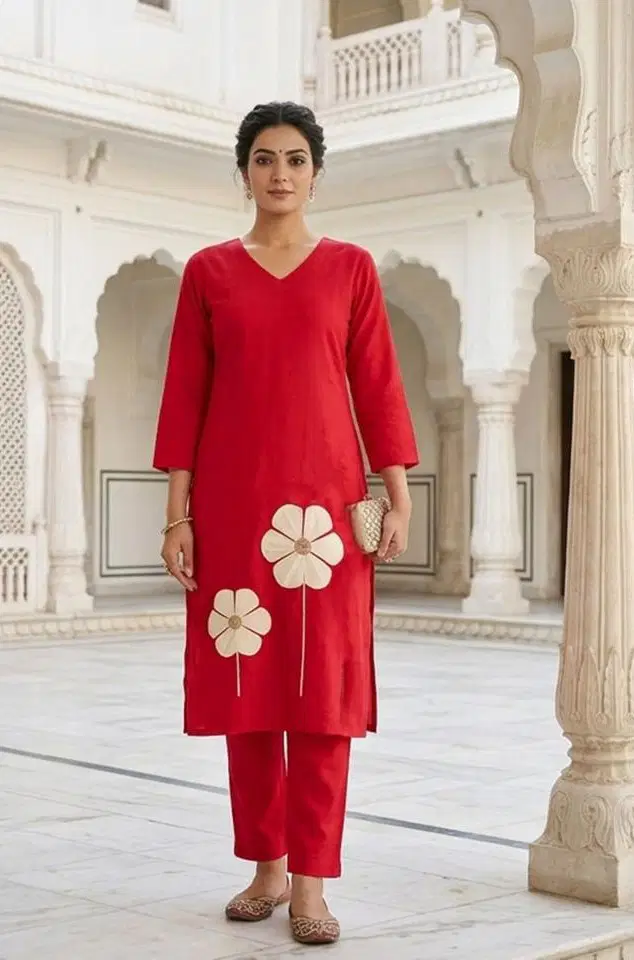 De Misti Vartican Silk Kurti With Bottom Collection