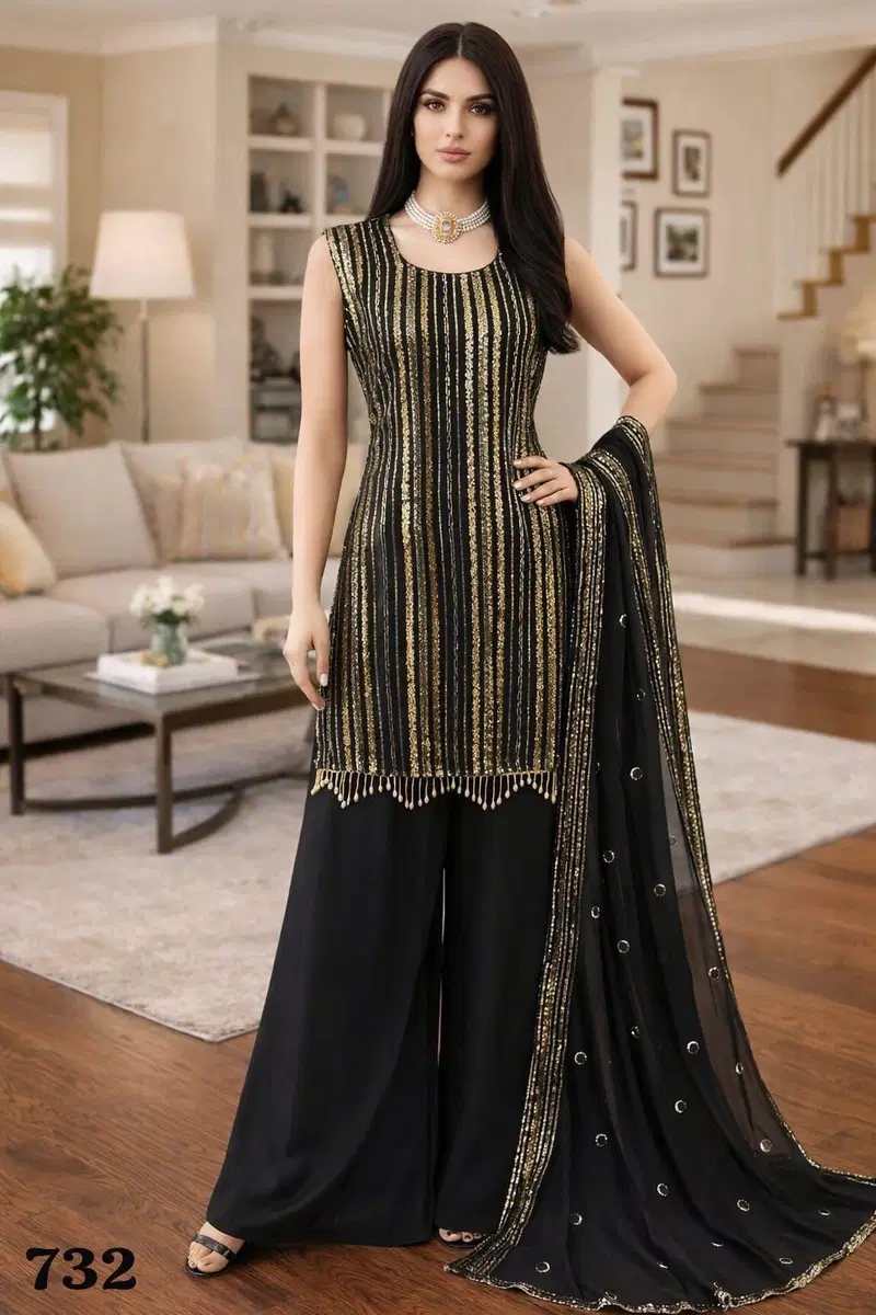 Mrudangi Ruhani Georgette Embroidered Salwar Kameez Collection