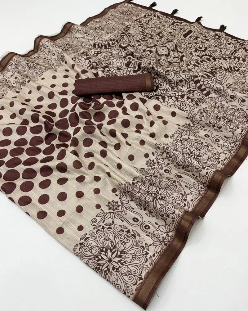 Rajyog Rishika Cotton Silk Fancy Printed Saree Collection