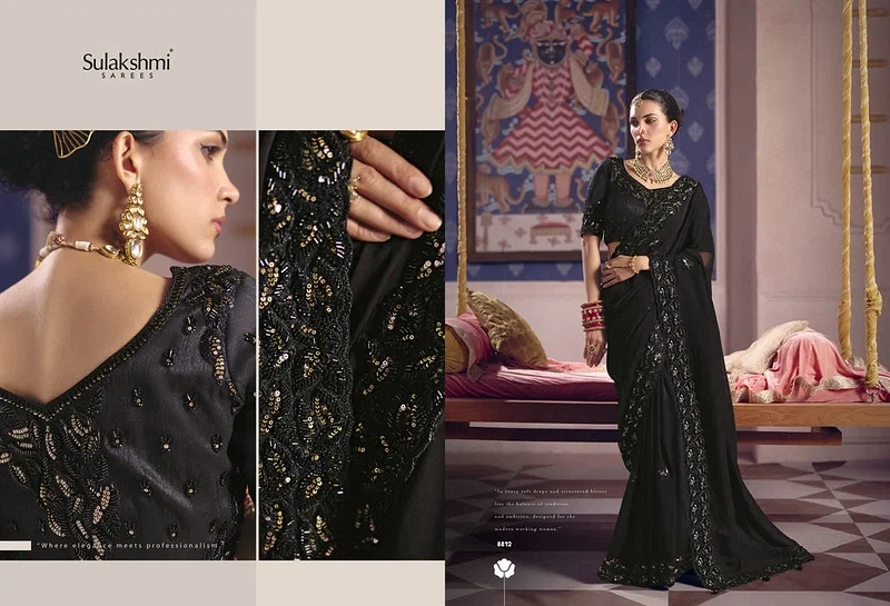Sulakshmi Tarang Viscose Zari Tissue Designer Saree