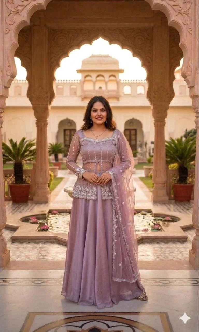 Bt 7151 Rangoli Silk Party Wear Designer Koti With Lehenga Collection