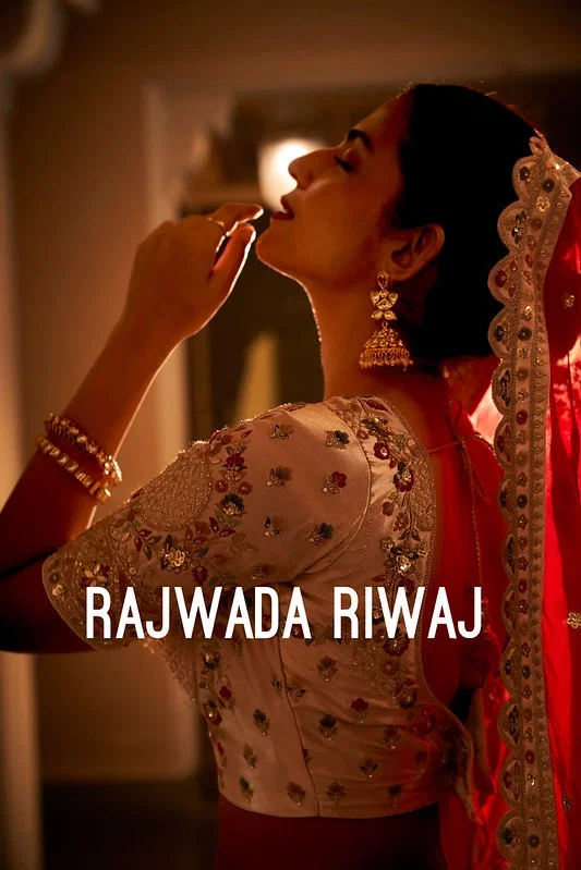Rajwada Riwaj Satin Silk Lehenga With Heavy Handwork