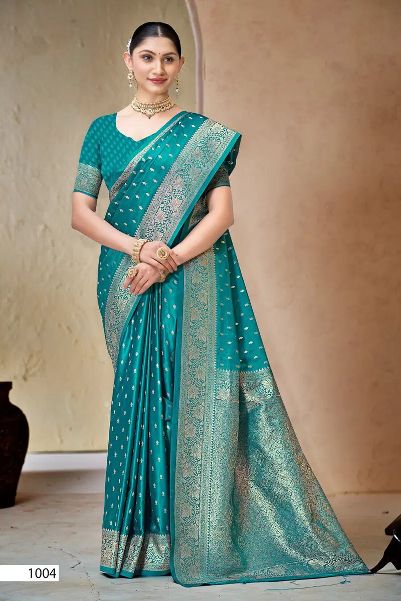 Saroj Malini Satin Saroski Vol 2 Satin Silk Saree Collection