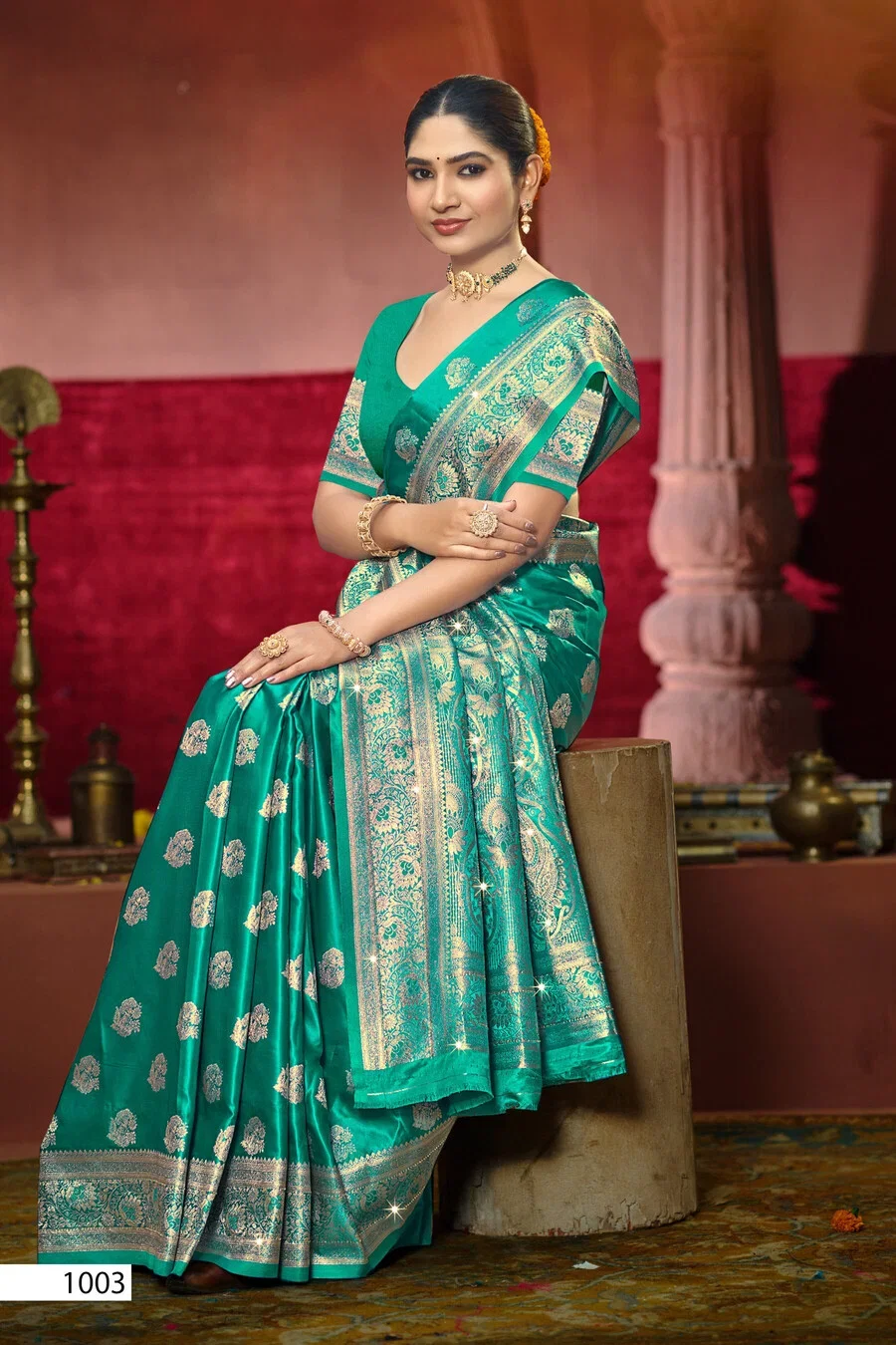 Saroj Malini Satin Saroski Vol 1 Satin Silk Saree Collection