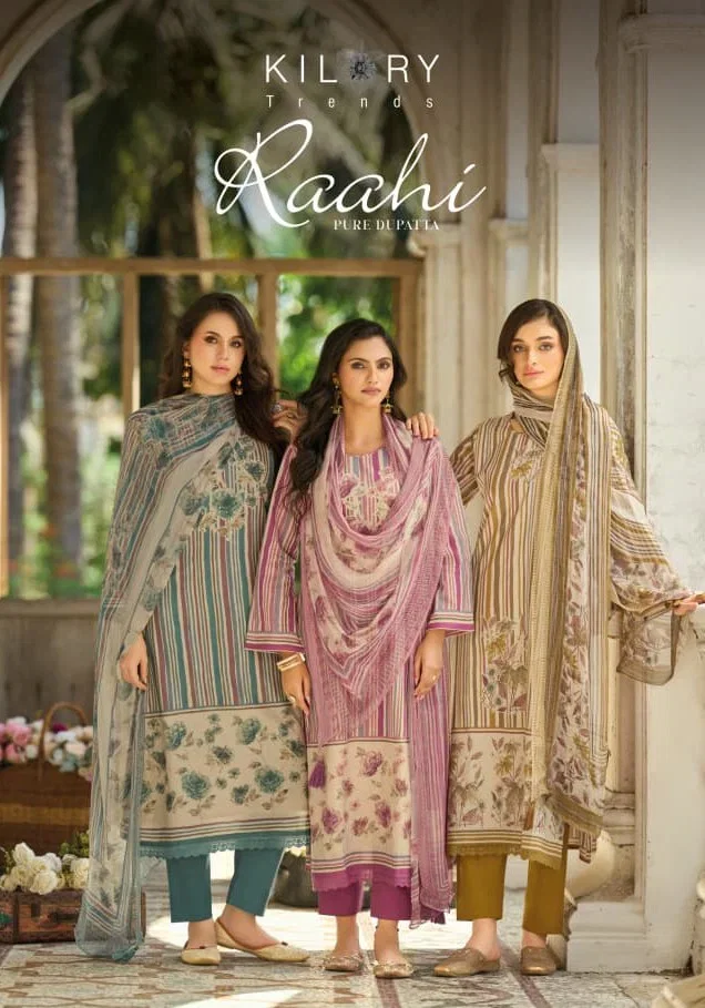 Kilory Raahi Lawn Cotton Digital Printed Salwar Kameez