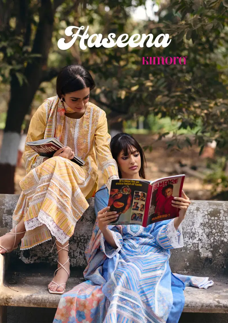Kimora Haseena Vol 74 Lawn Cotton Embroidered Salwar Kameez