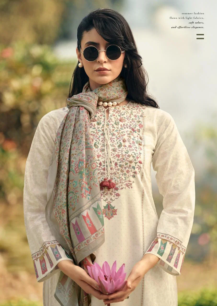 Prm Kani Queen Lawn Cotton Digital Printed Salwar Kameez