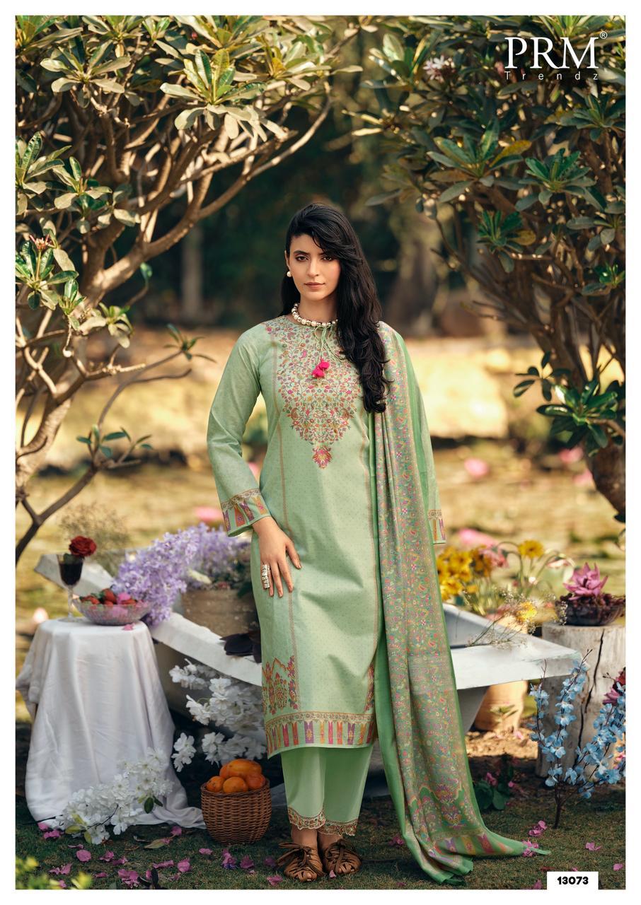 Prm Kani Queen Lawn Cotton Digital Printed Salwar Kameez