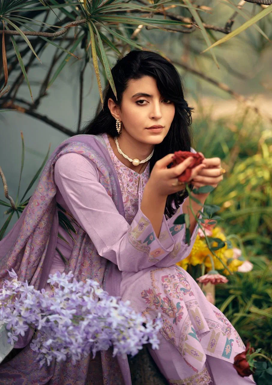 Prm Kani Queen Lawn Cotton Digital Printed Salwar Kameez