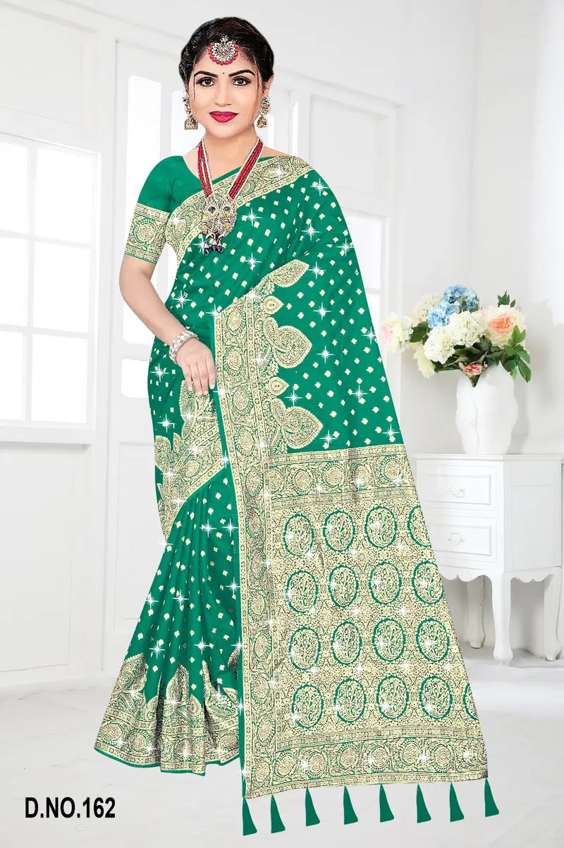 Bulbul Swaroski Vol 6 Silk Fancy Saree Collection