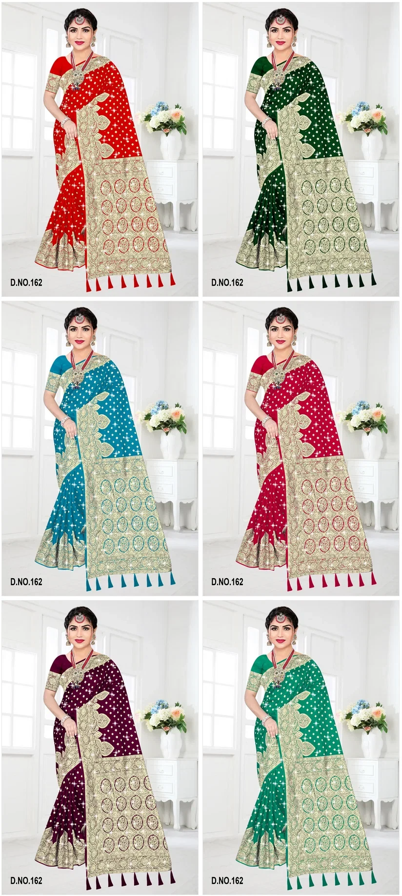 Bulbul Swaroski Vol 6 Silk Fancy Saree Collection