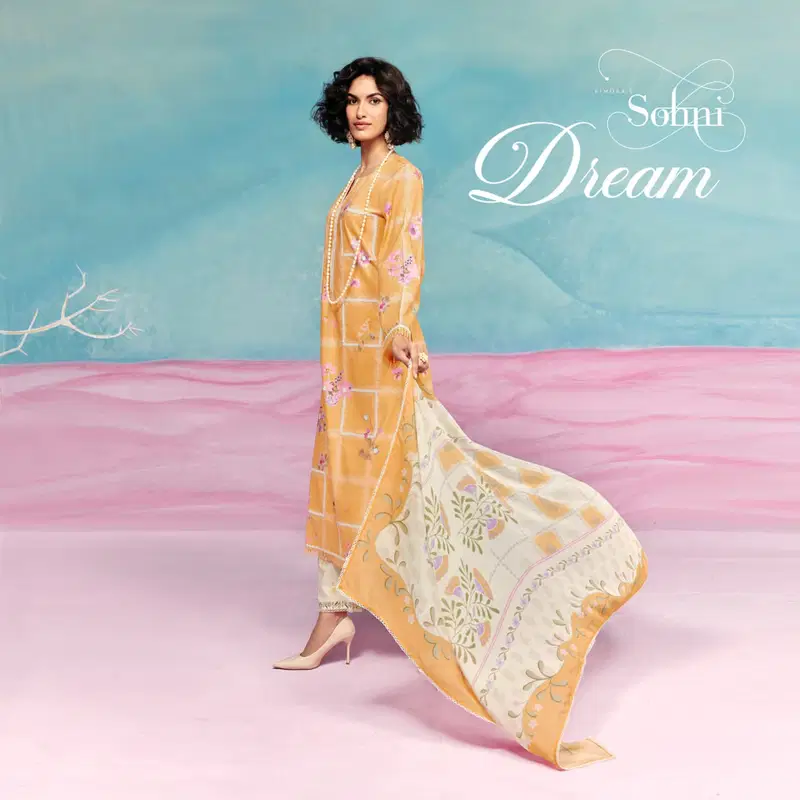 Kimora Sohni Dream Vol 63 Lawn Cotton Digital Printed Salwar Kameez