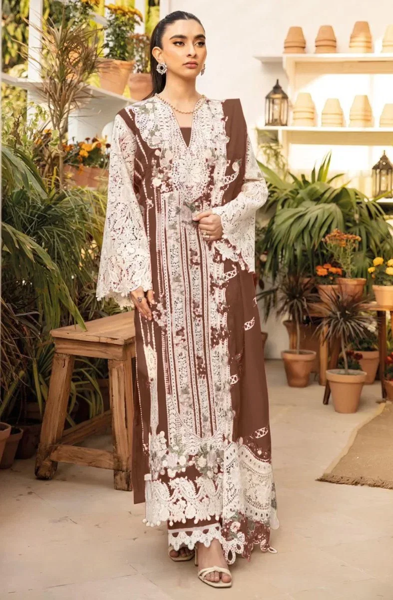 Saniya Ombre Vol 5 Cotton With Chikankari Embroidered Salwar Kameez Collection