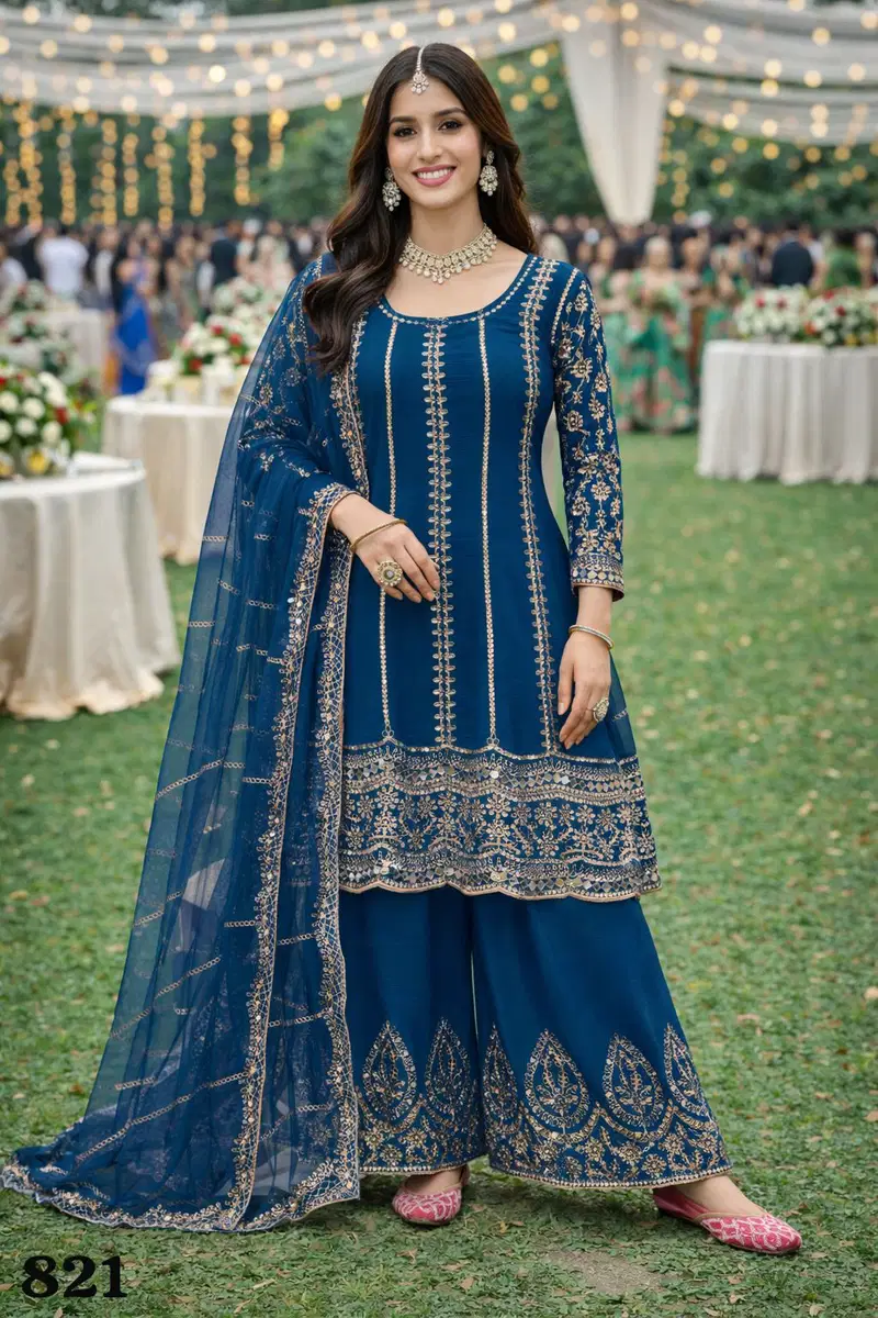 Mrudangi Ruby Vol 2 Chinon Embroidered Salwar Kameez Collection
