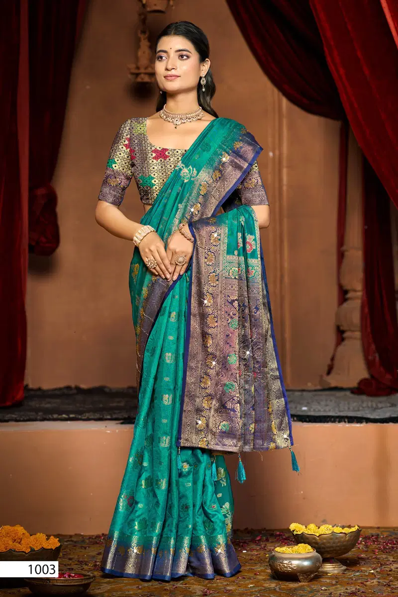 Saroj Kanak Dola Saroski Vol 5 Soft Dola Silk Saree Collection