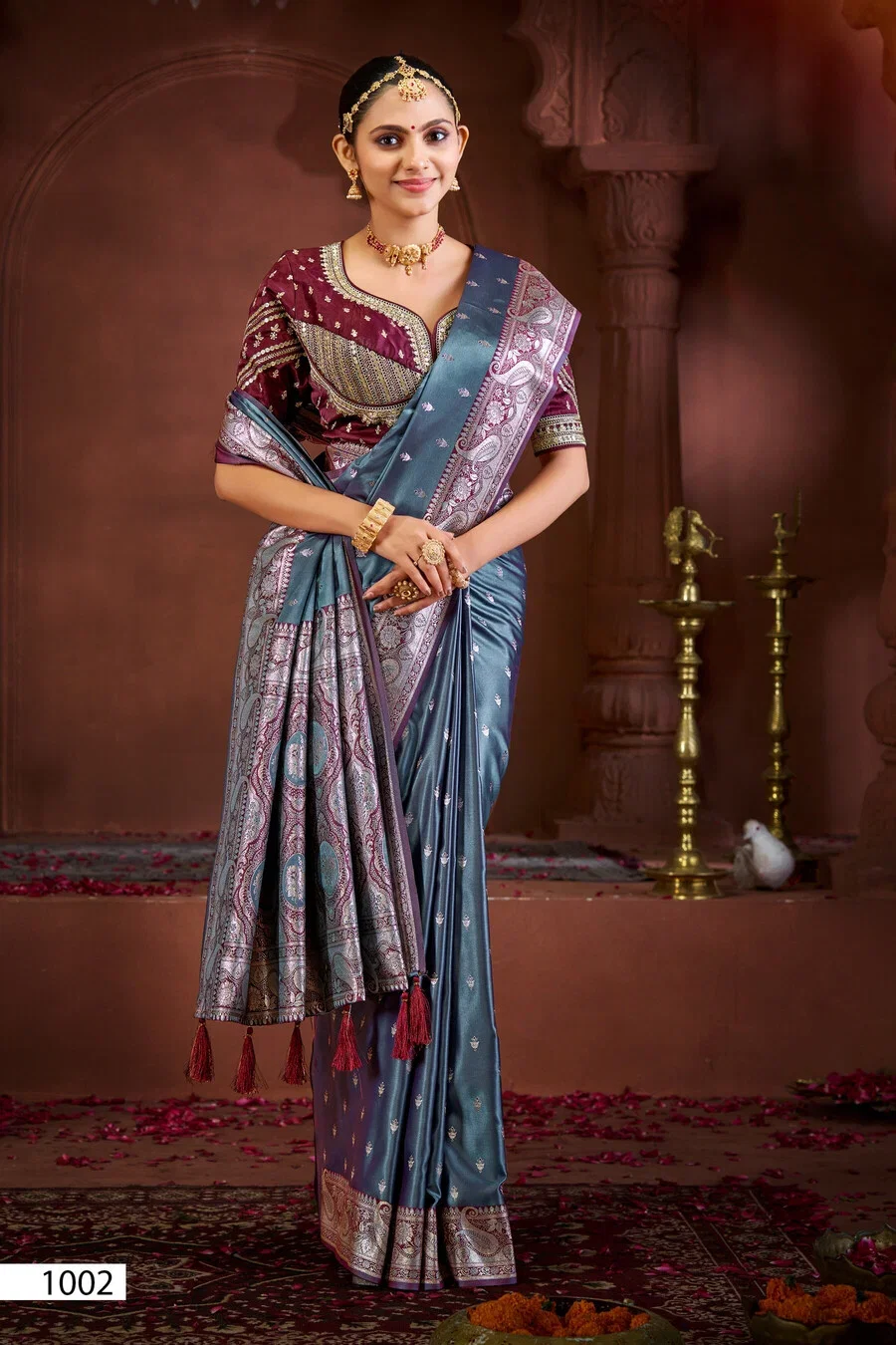 Saroj Fulbahar Satin Vol 2 Satin Silk Party Wear saree Collection