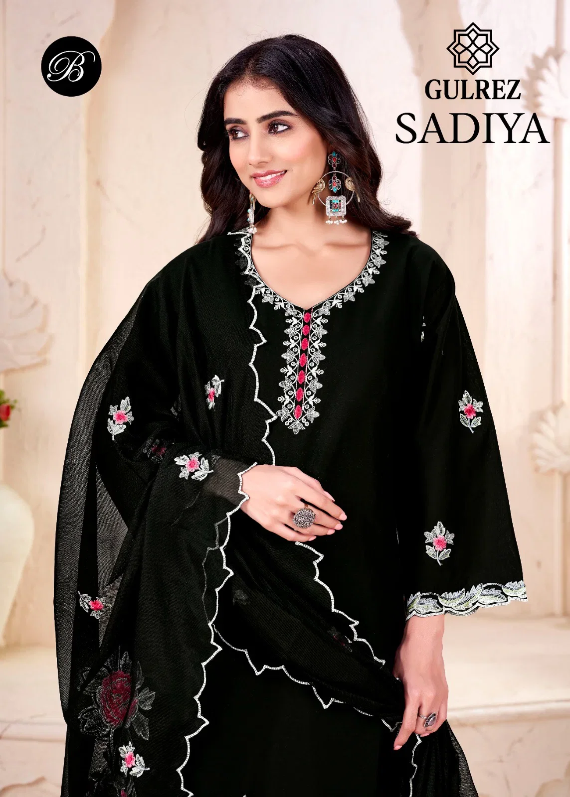 Belliza Gulrez Sadiya Cotton Print With Embroidery Worked Salwar Kameez Collection