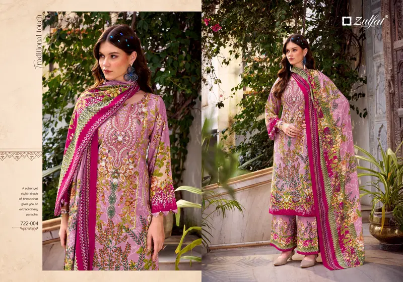 Zulfat Dilruba Vol 2 Rayon With Handwork Designer Dress Material
