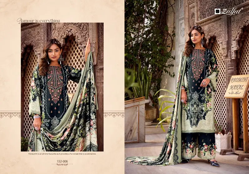 Zulfat Dilruba Vol 2 Rayon With Handwork Designer Dress Material