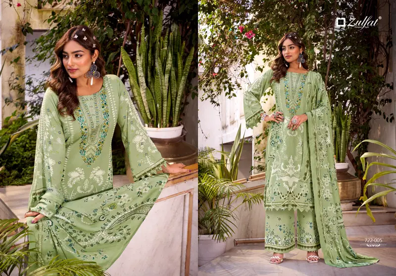 Zulfat Dilruba Vol 2 Rayon With Handwork Designer Dress Material