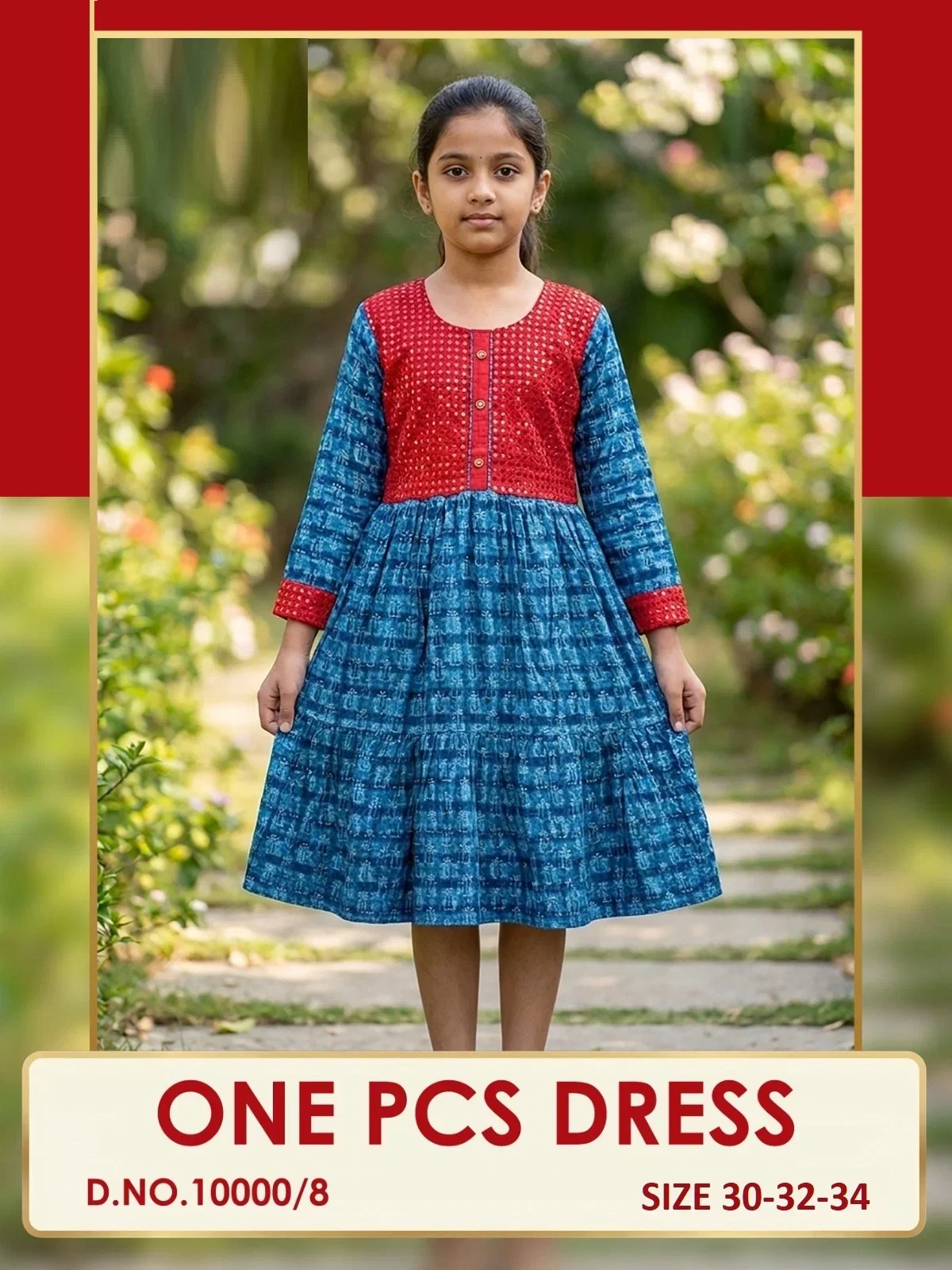 New Summer Vol 1 Chinon Digital Printed Kids Wear One Piece Collection