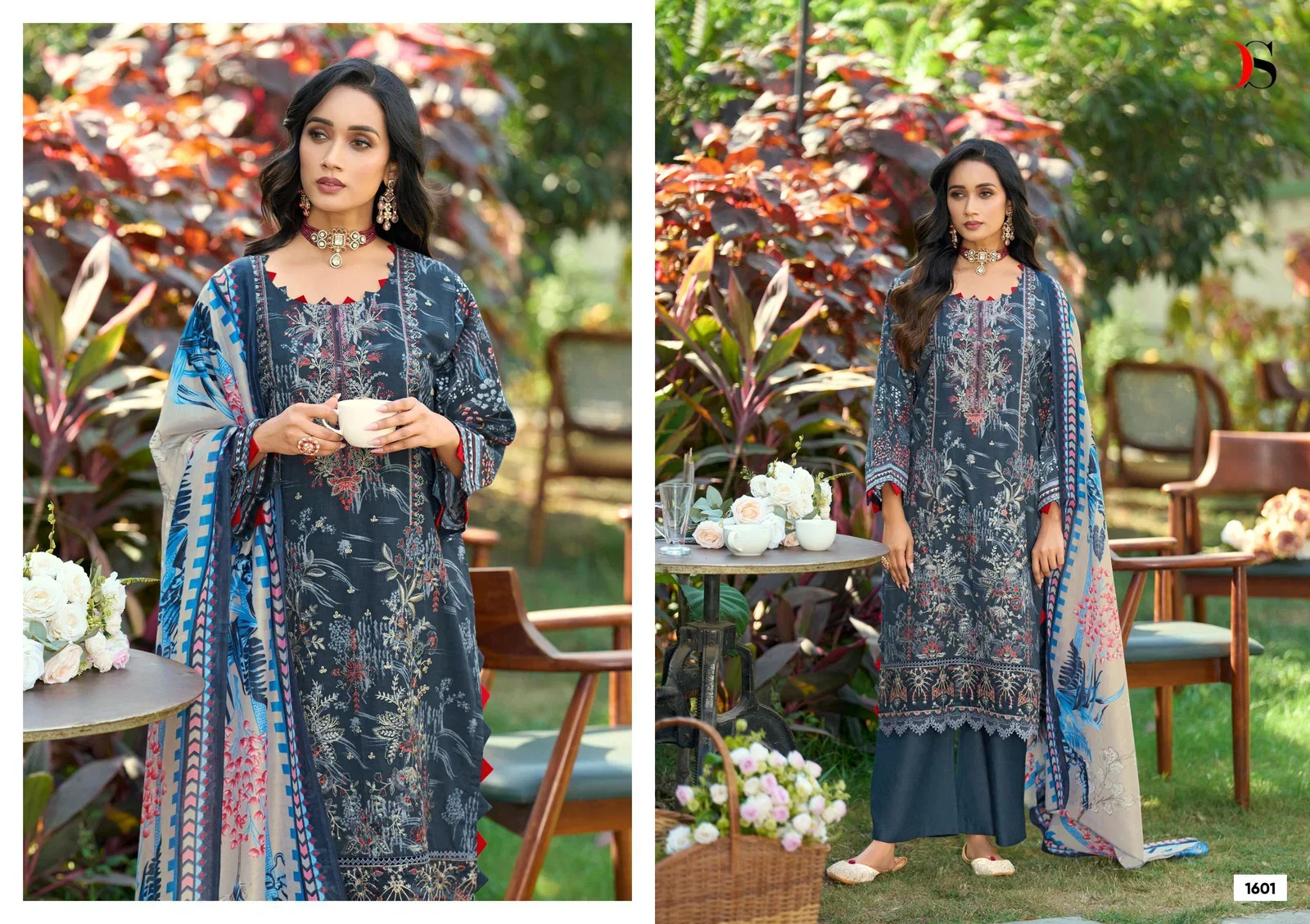 Deepsy Chevron Vol 16 Cotton Dupatta Cotton Embroidered Salwar Kameez Collection