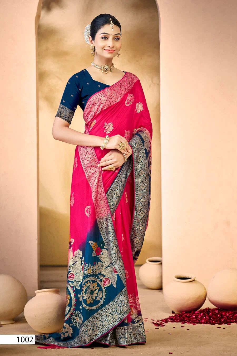 Saroj Gulaboo Dola Saroski Vol 1 Dola Silk Saree Collection